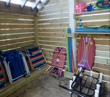 Beach Chairs & Toys on St. George Island