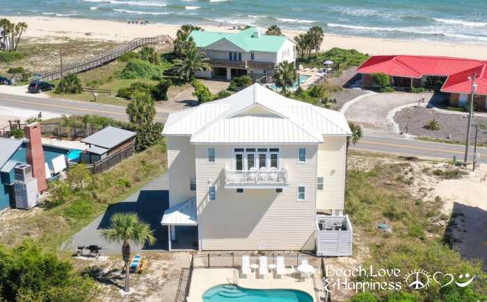 beach, love & happiness is a beach house rental on st george island in florida